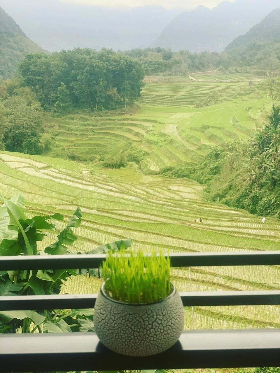 Puluong Aroma Bed & Breakfast Huong Ba Thuoc Exterior photo